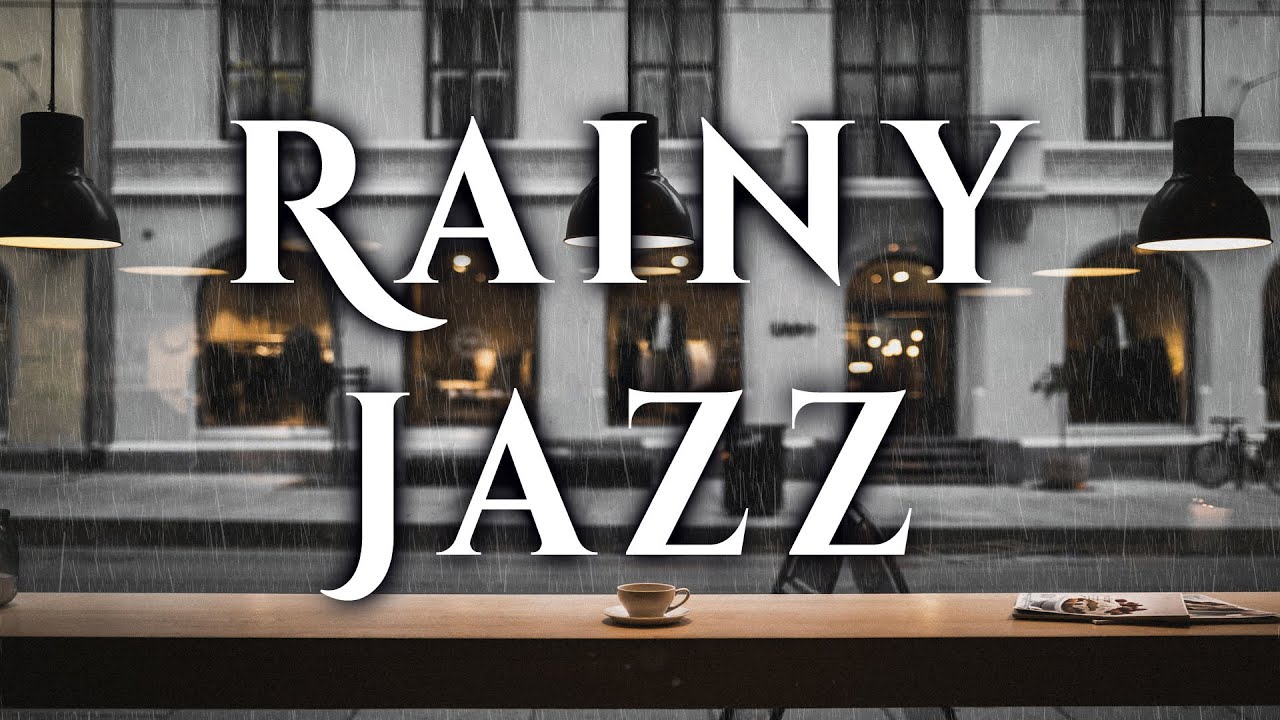 Rainy Jazz Music for 8 hours | Coffee Shop | Ambient Noise to Relax, Focus, Sleep