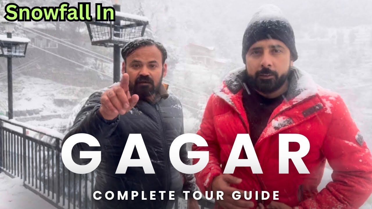 Nainital Snowfall 2026 Caught Live! 🚗 Gagar Mein Phas Gaye But Maza Aagaya 🔥🌧️