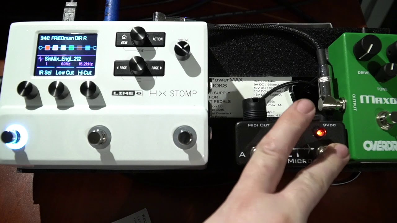 HX Stomp with Jet Micro Footswitch Demo/Setup