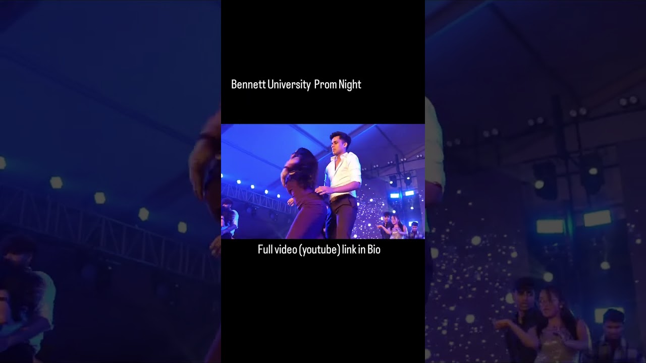Bennett University Promo Night #trending #dance #trendingreels #trendingshorts #bollywood