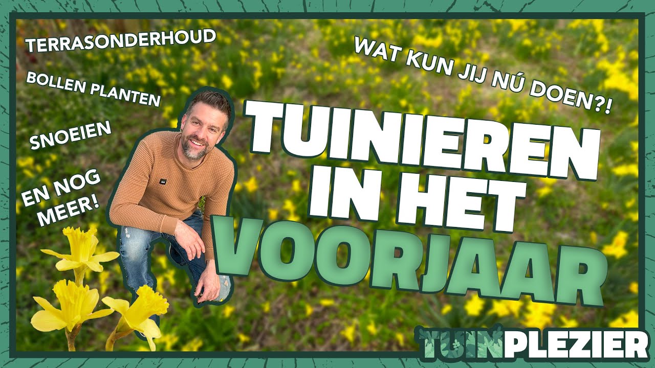 Tuinieren in het VOORJAAR! Wat kun je allemaal doen? | Tuinplezier🪴