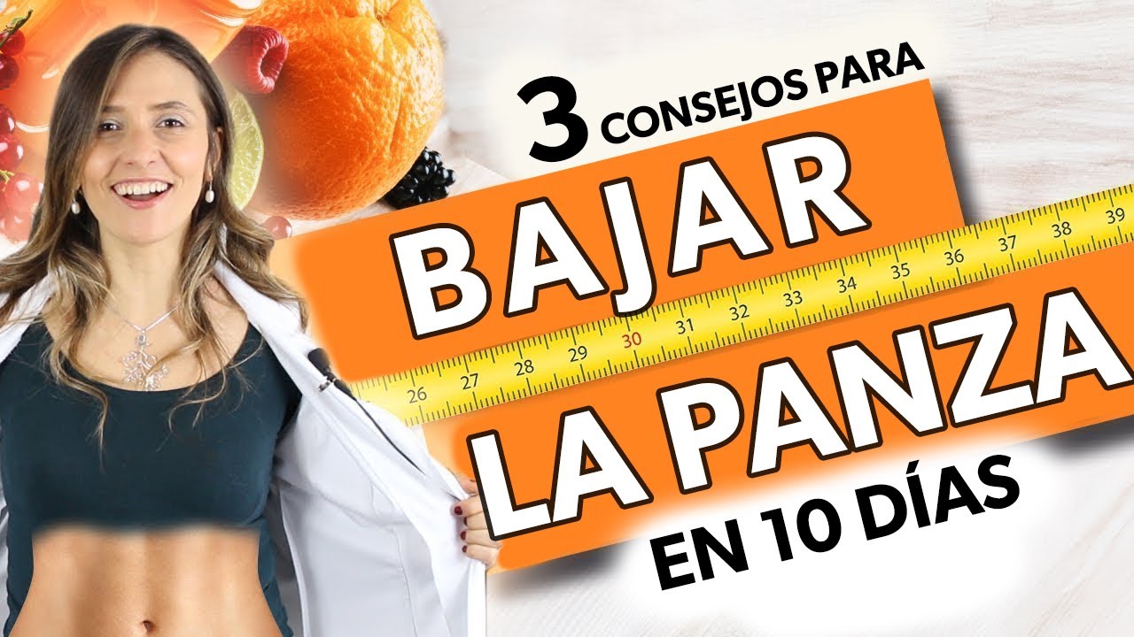 3 Consejos para PERDER BARRIGA en 10 d&iacute;as