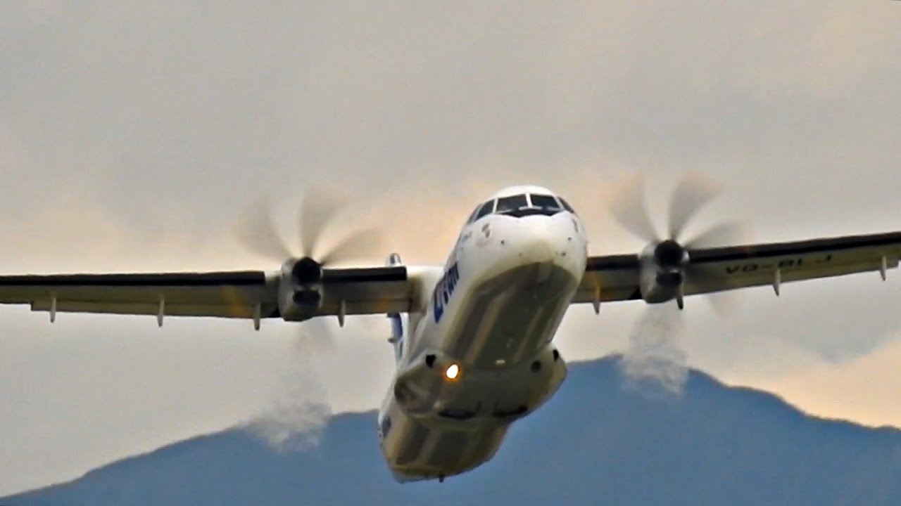 То подпрыгнет, то дрифтанёт. ATR-72 - самолет с прозвищем 
