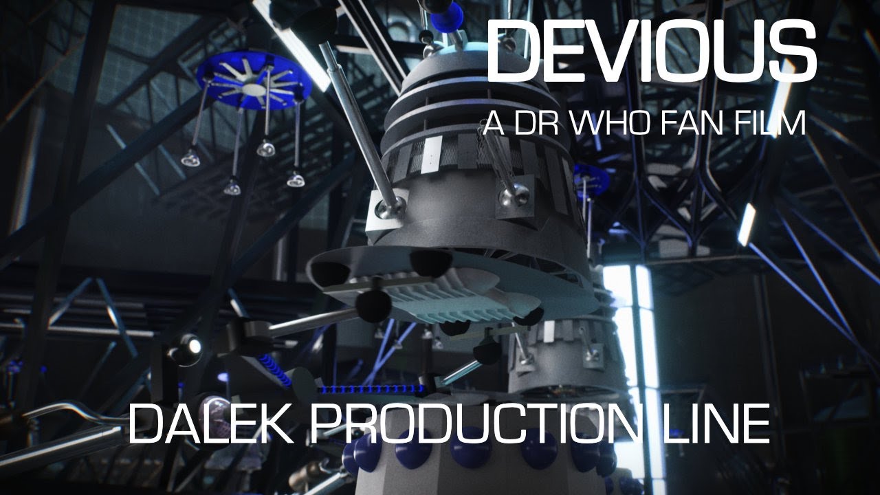 Doctor Who Devious Dalek production line