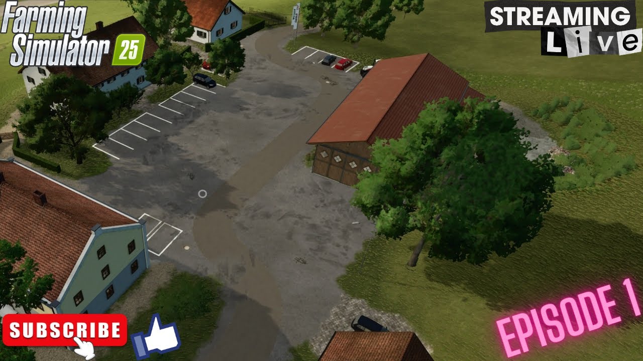 🔴LIVE: Starting A New Series Tonight On A Euro Map Called Ratzinger Height Map On FS25 | Episode 1