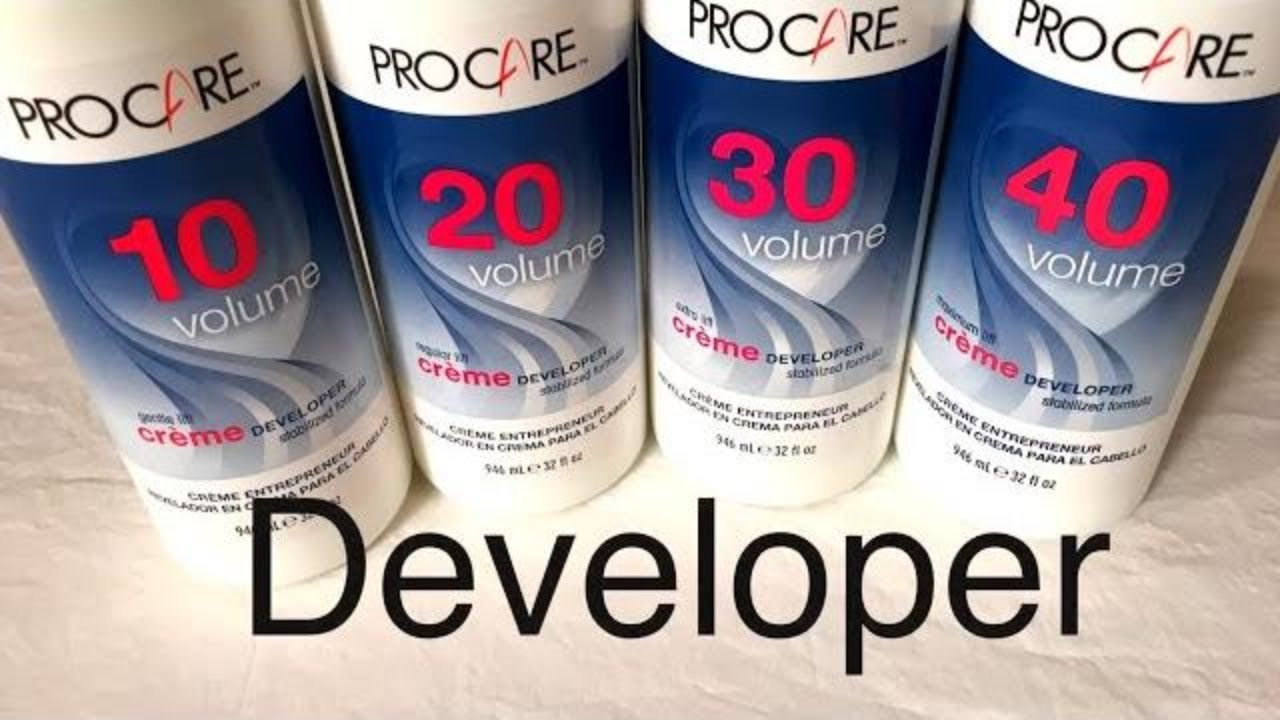 What is Haircolor Developer?