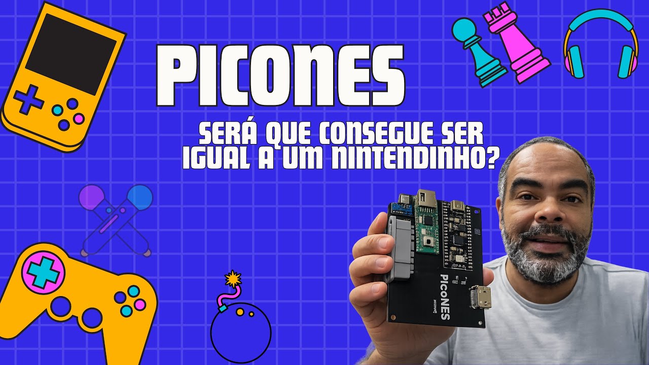 PICONES - SERÁ QUE CONSEGUE SER IGUAL A UM NINTENDO (NES)?