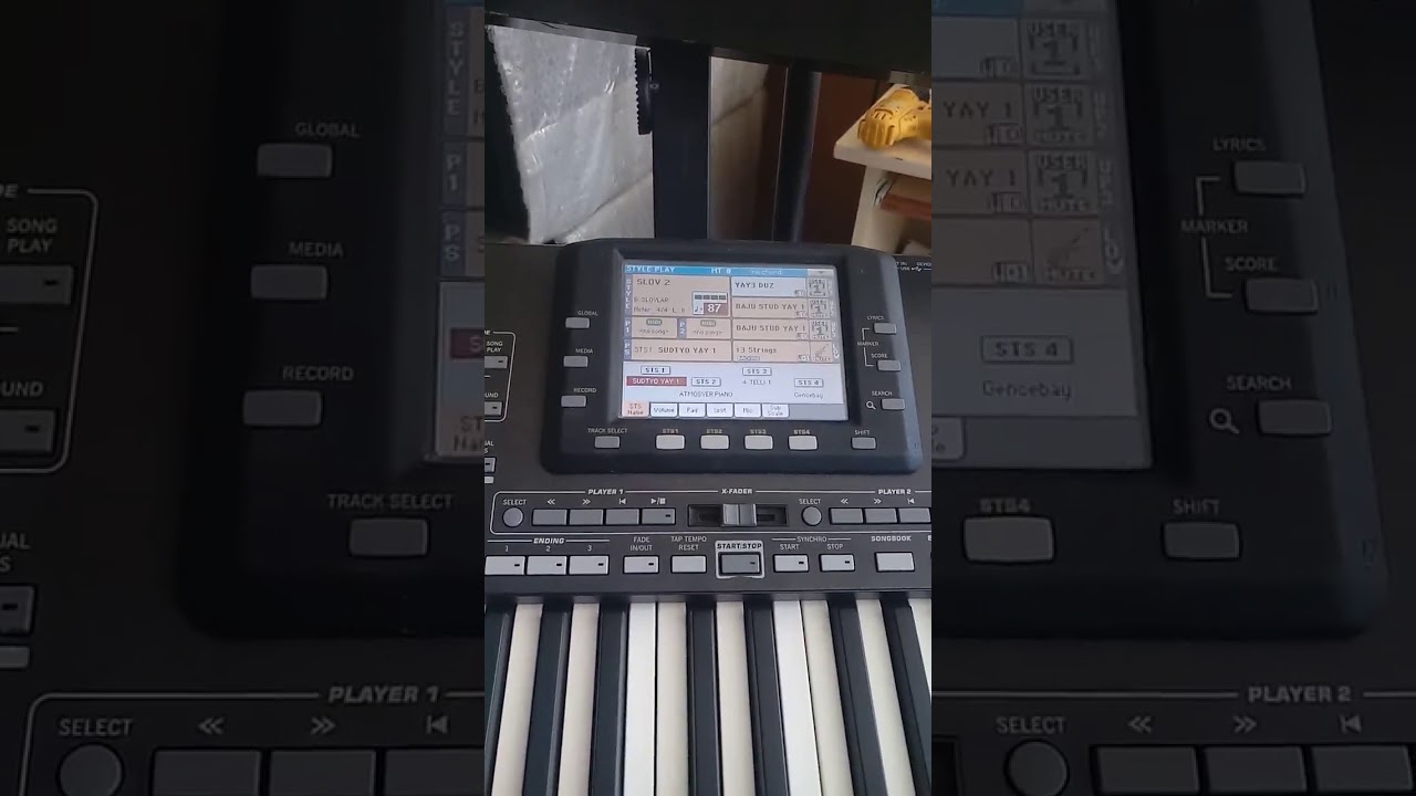 Korg pa3x midi kanal kayıt