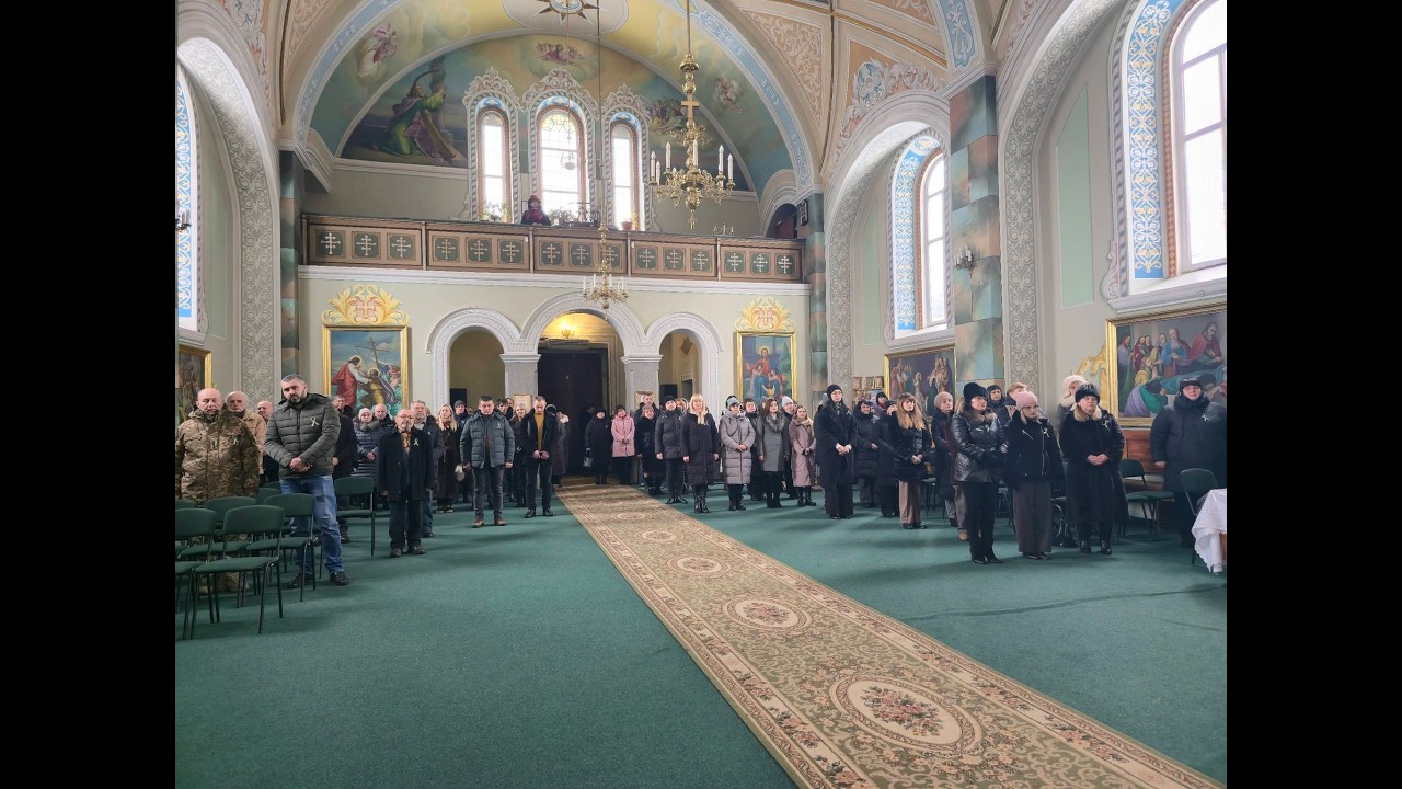 У Свято-Троїцькому соборі відбулася поминальна панахида. м. Снятин. 20.02.2026 р.