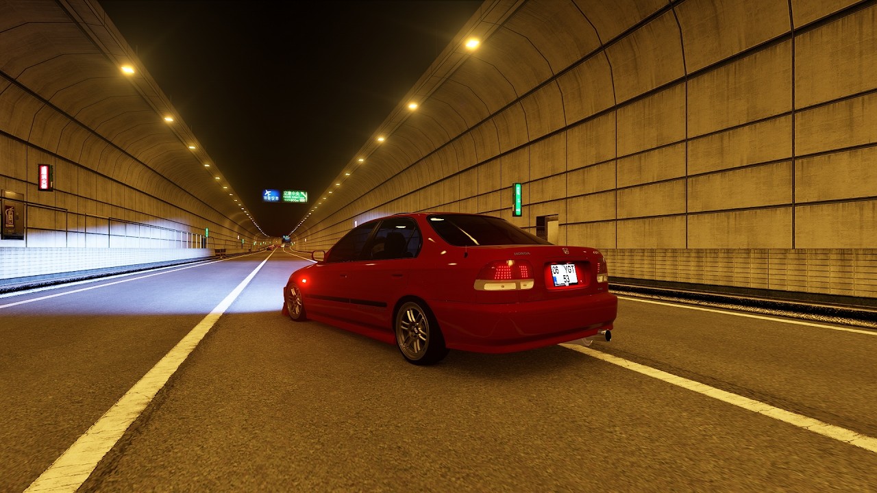 ASSETTO CORSA   Honda civic 1.6i es  Sagopa Kajmer & Mine Koşan - Geceler
