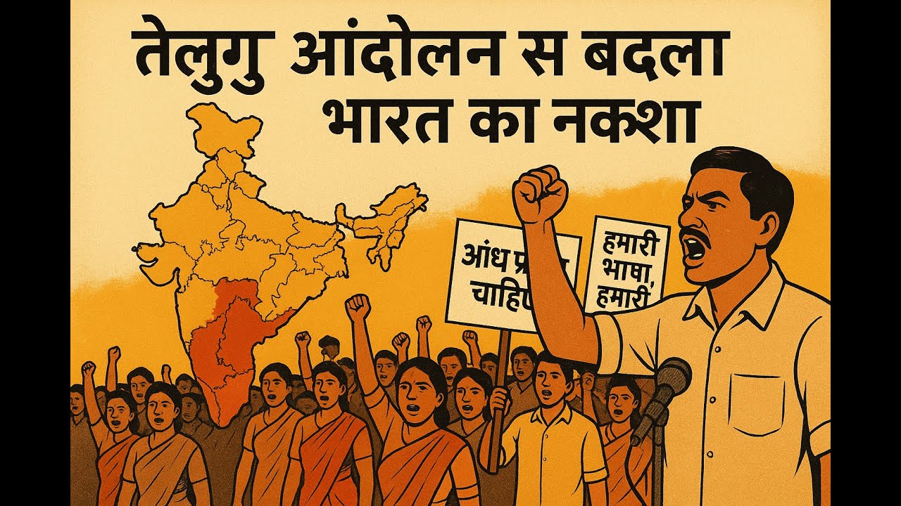 राज्य पुनर्गठन आयोग | भाषाई राज्यों की कहानी | Indian States Reorganization 1953 #history #politics