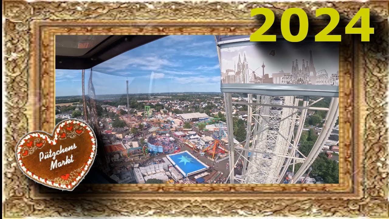Riesenrad Europa Rad | Kipp | 655. P&uuml;tzchens Markt | Bonn | 2024