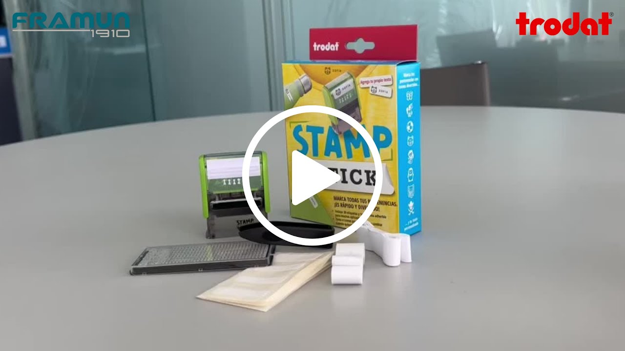 Sello Stamp & Stick de Trodat
