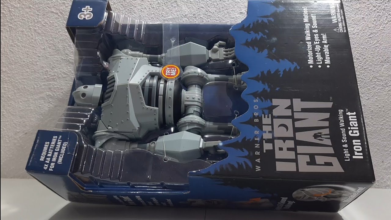 El Gigante de Hierro. The Iron Giant Warner Bros. 1999 Goldlok. El Gigante de Acero. Revisión Exprés