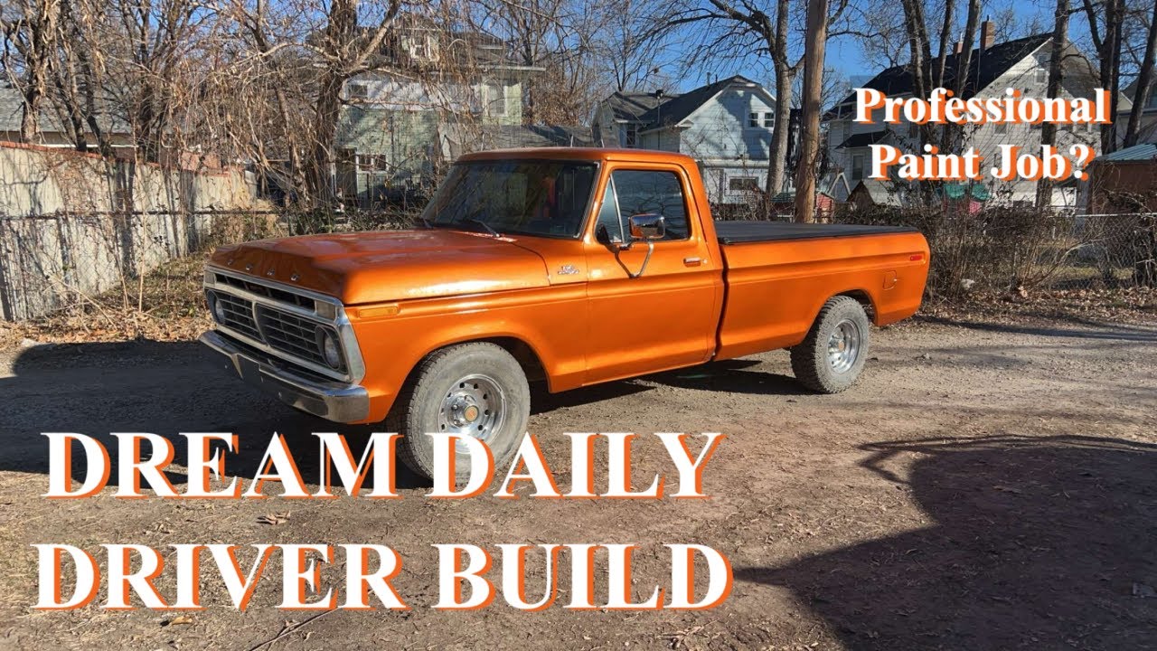 ПРОФЕССИОНАЛЬНАЯ ПОКРАСКА?!! FORD F100 1979 года выпуска!!