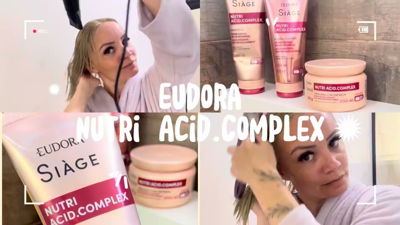 Testei a NOVA linha Nutri Acid Complex da Eudora: Funciona mesmo?