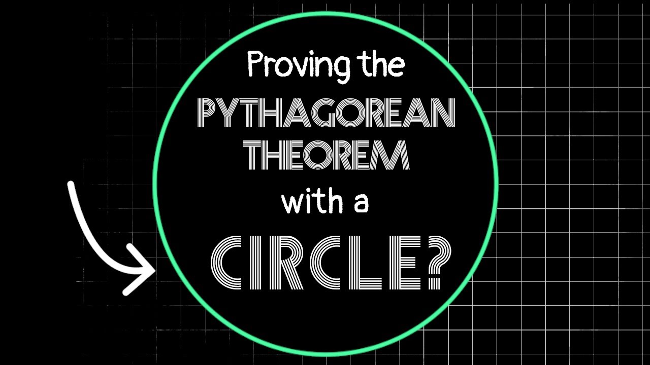 Proving the Pythagorean Theorem with a CIRCLE