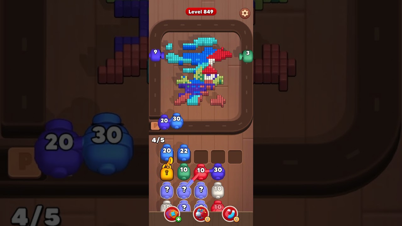 Lvl849 super hard - Color Blaze Shooter Level 849 - walking through | GamingSwe