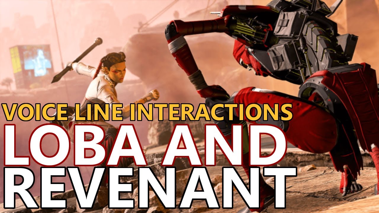 Loba & Revenant Interaction Voice Lines - Season 5 Apex Legends