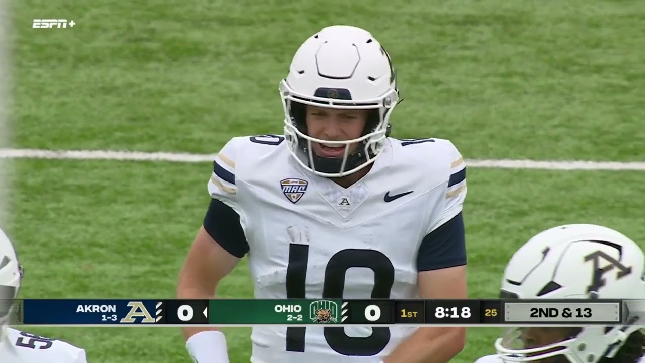 Akron vs Ohio Football 2024 Full Game