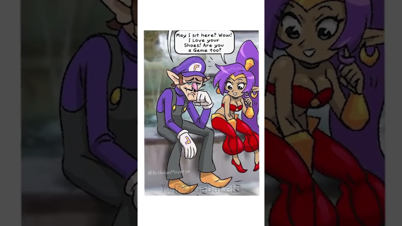 Waluigi meets Shantae