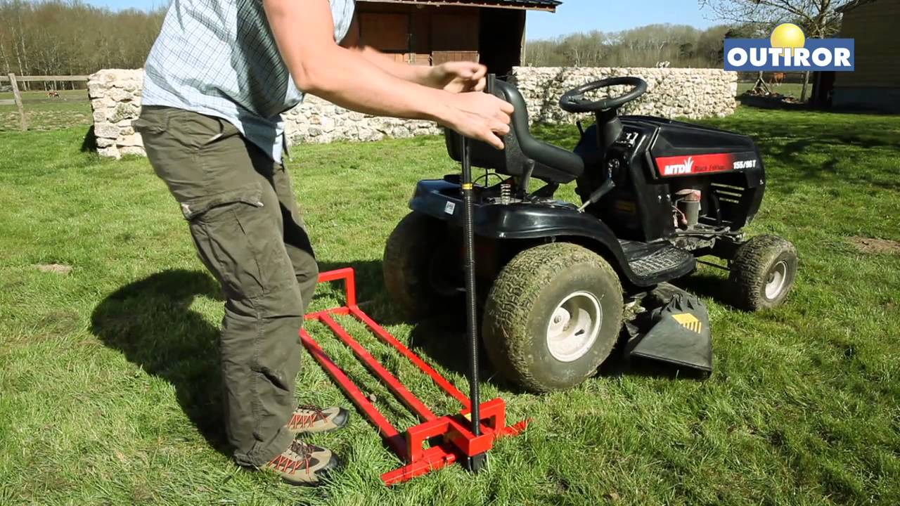 Lève tracteur tondeuse [OUTIROR]