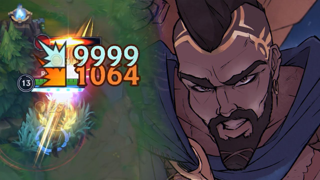 Pantheon Jungle 9999 True Damage and 1k Crit Damage