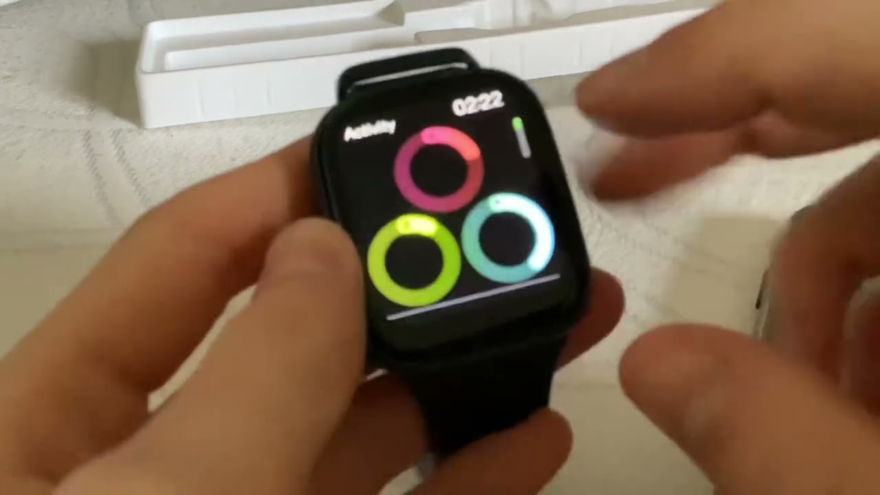 Unboxing the Nerunsa smartwatch (from amazon)