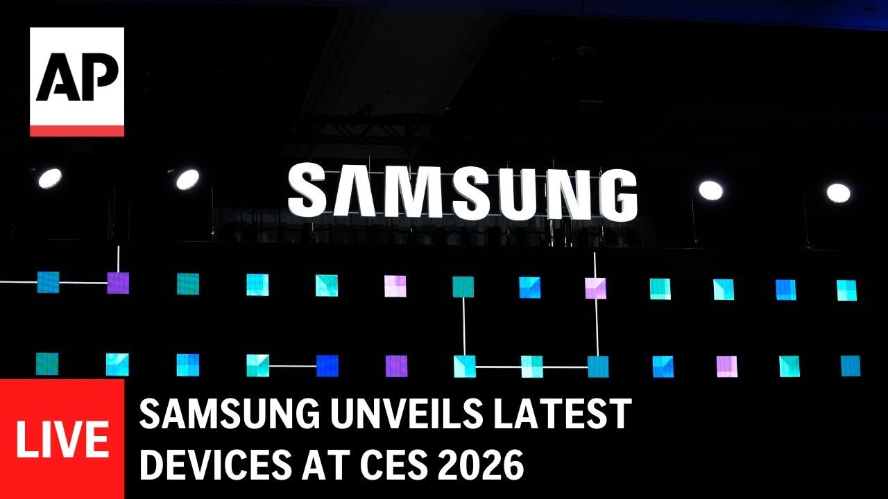 LIVE: Samsung First Look at CES 2026