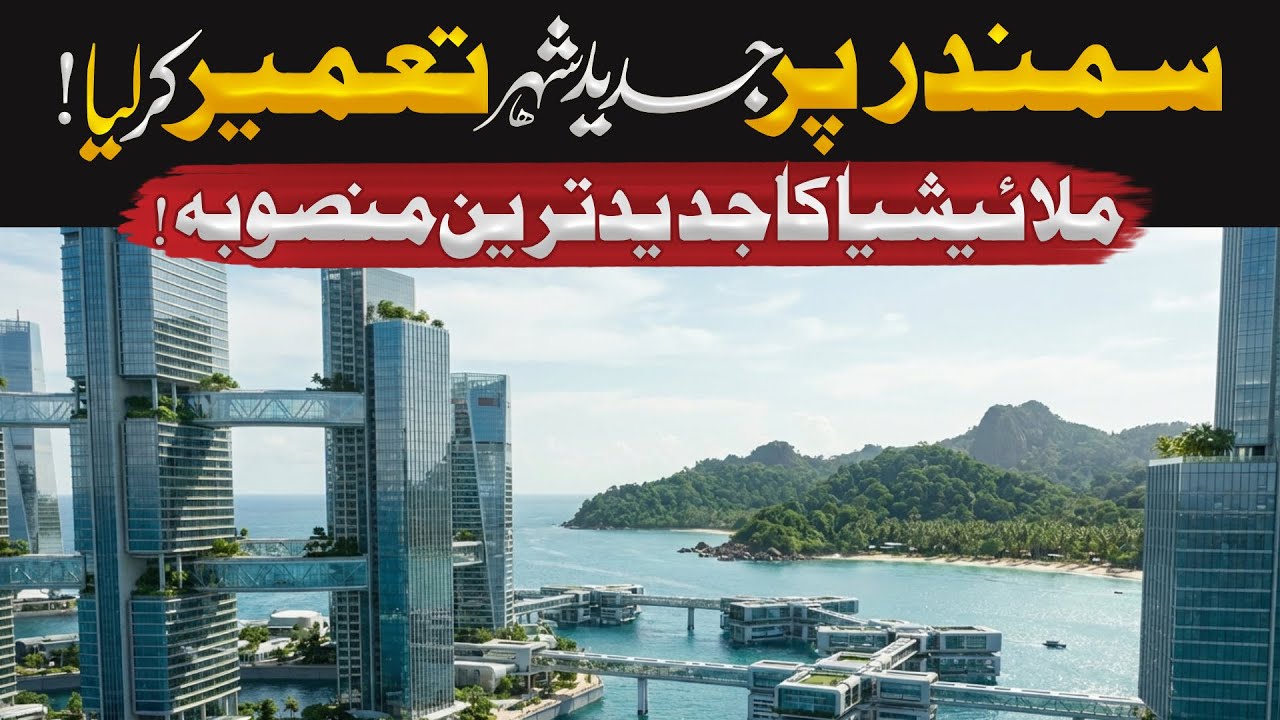 Malaysia’s Futuristic City on Water Revealed! | Asad Mehmood Production