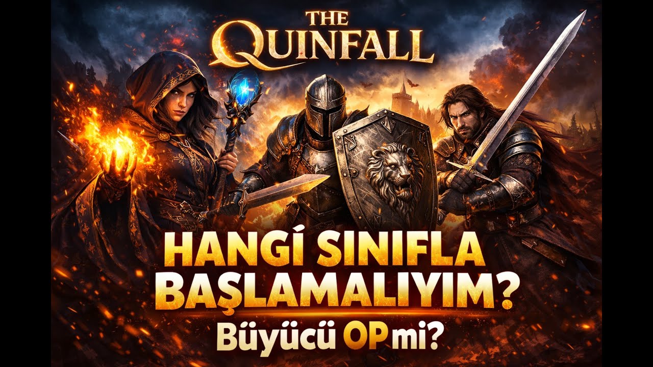 The Quinfall Sınıf Rehberi | Yeni Başlayanlar DİKKAT! Kimse Bunları Söylemiyor!  l