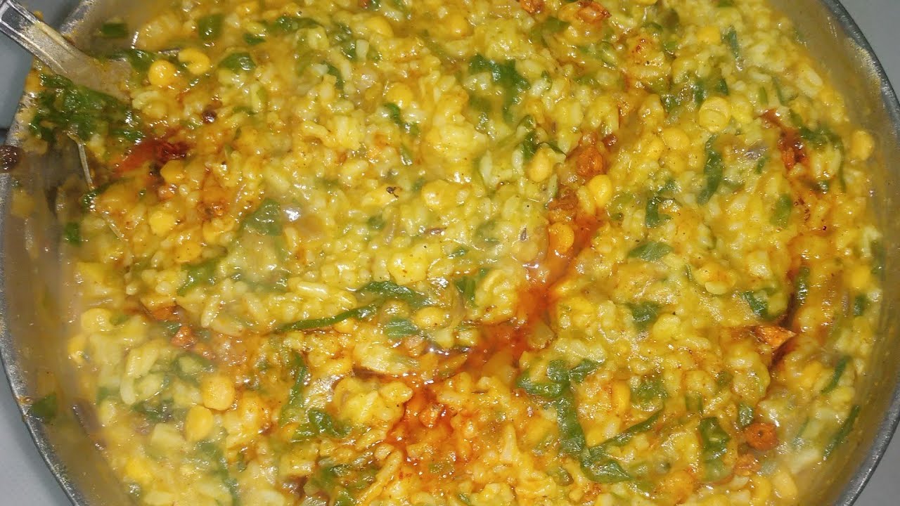 दाल चावल और पालक की ऐसी रेसिपी जो अपने आप में ही संपूर्ण भोजन है#recipe 