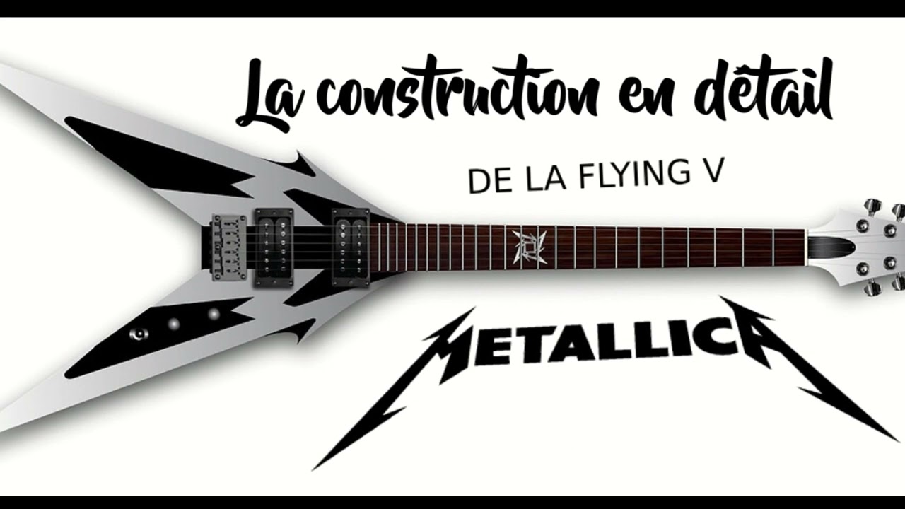 Je construis une guitare flying V metallica sans cnc - La Fabrication du Corps - Video 1