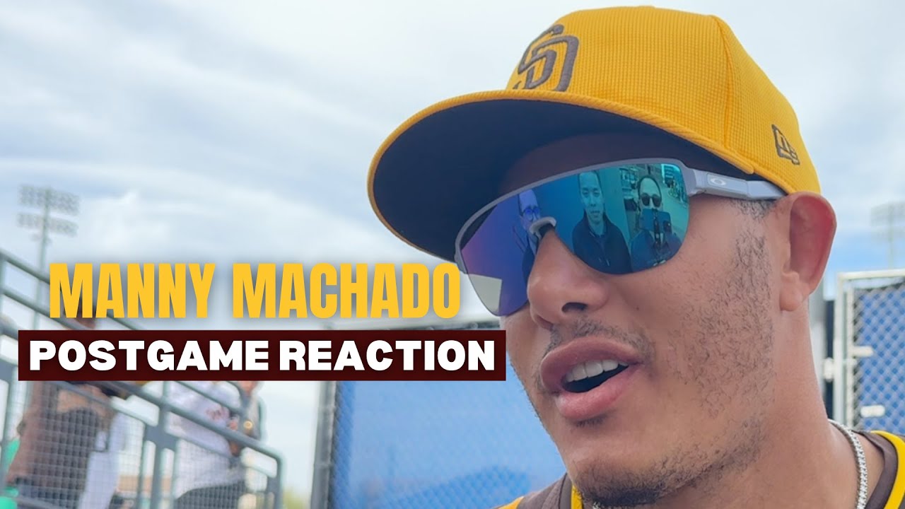 Manny Machado on how his swing feels post-surgery: 