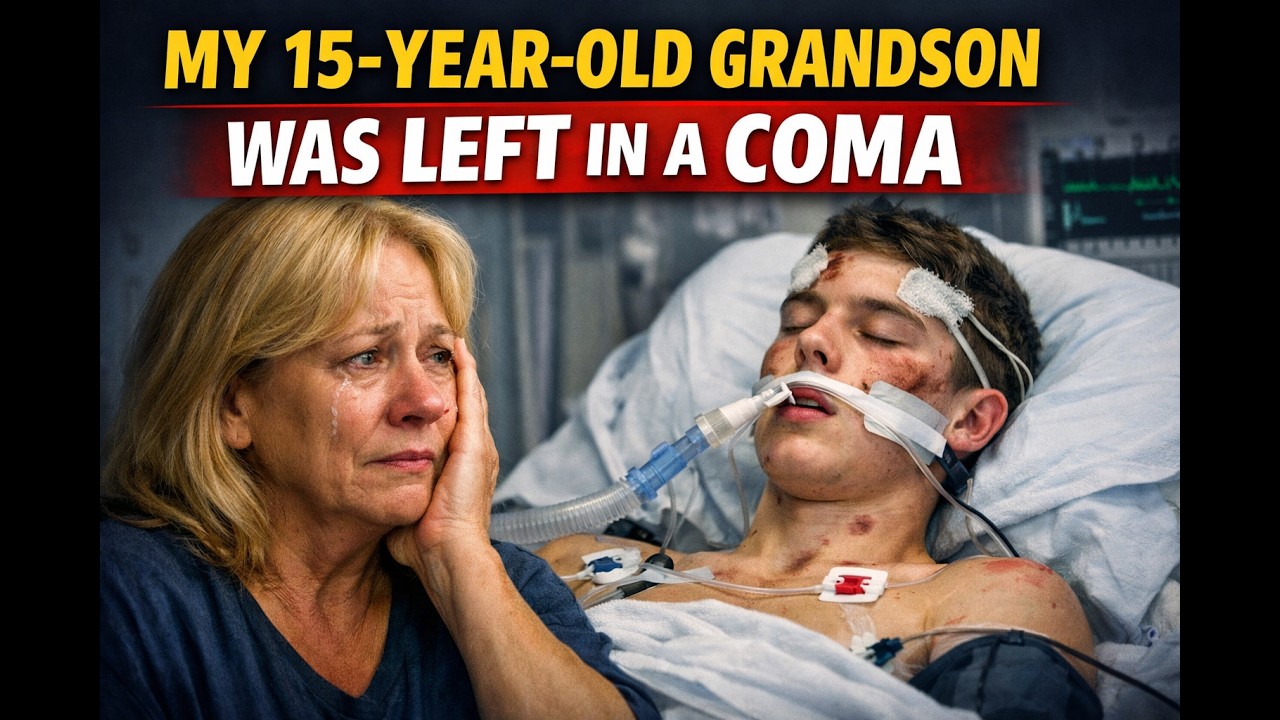 My 15 year old grandson was left in a coma fro