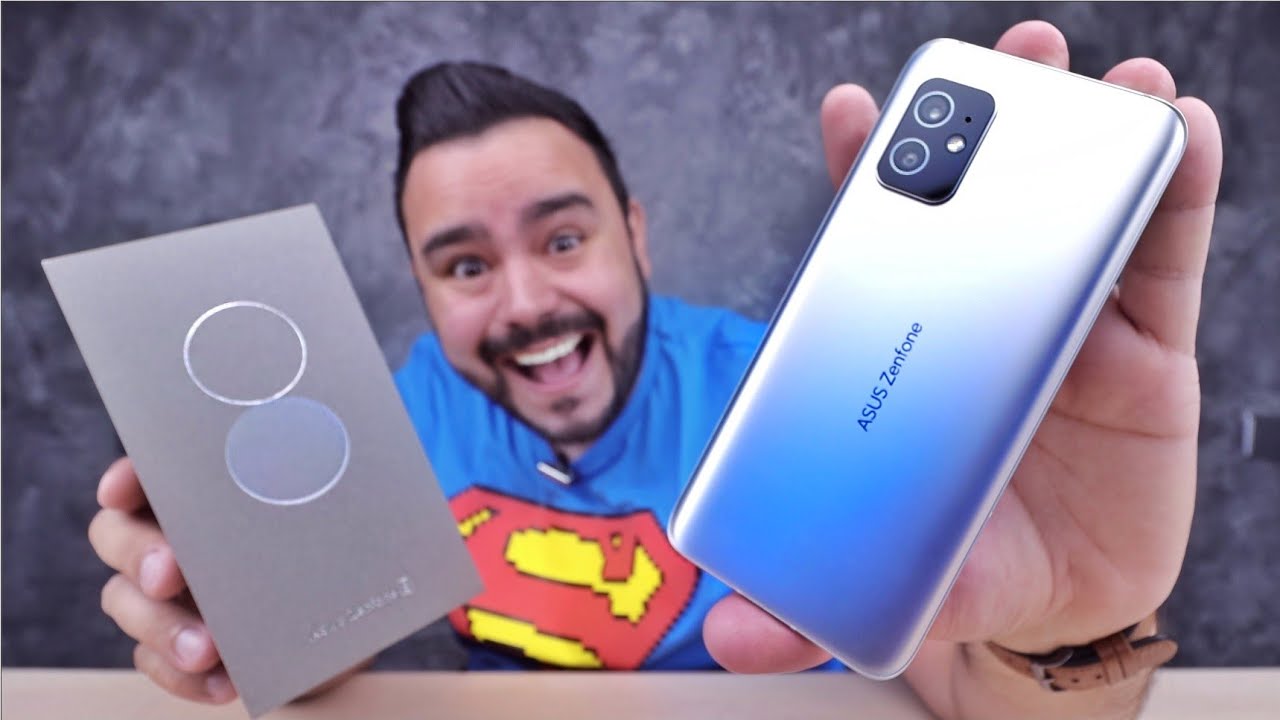 JÁ CHEGOU o ZENFONE 8 ! pequeno POR FORA [ GIGANTE POR DENTRO ]