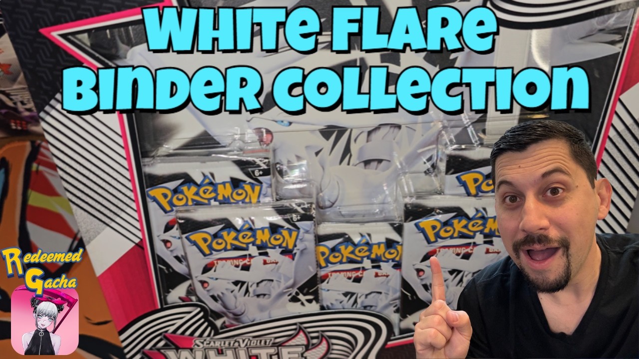 LUCKY RARE PULLS in White Flare Binder Collection