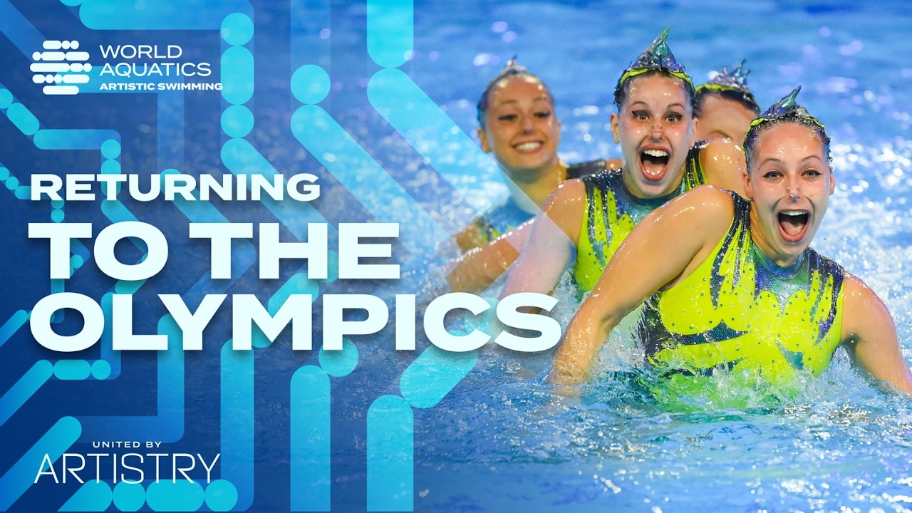 Spain’s Breathtaking Artistic Swimming Olympic Qualifier | Darwin Tribute