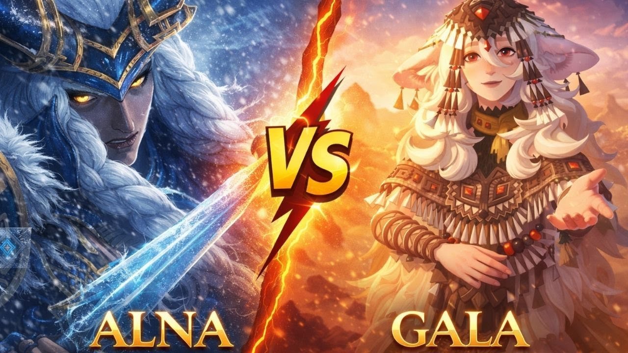 PVP Thần Tank ALNA Kết Hợp Đội Hình Man Huyết Gala Cực Mạnh - AFK Journey