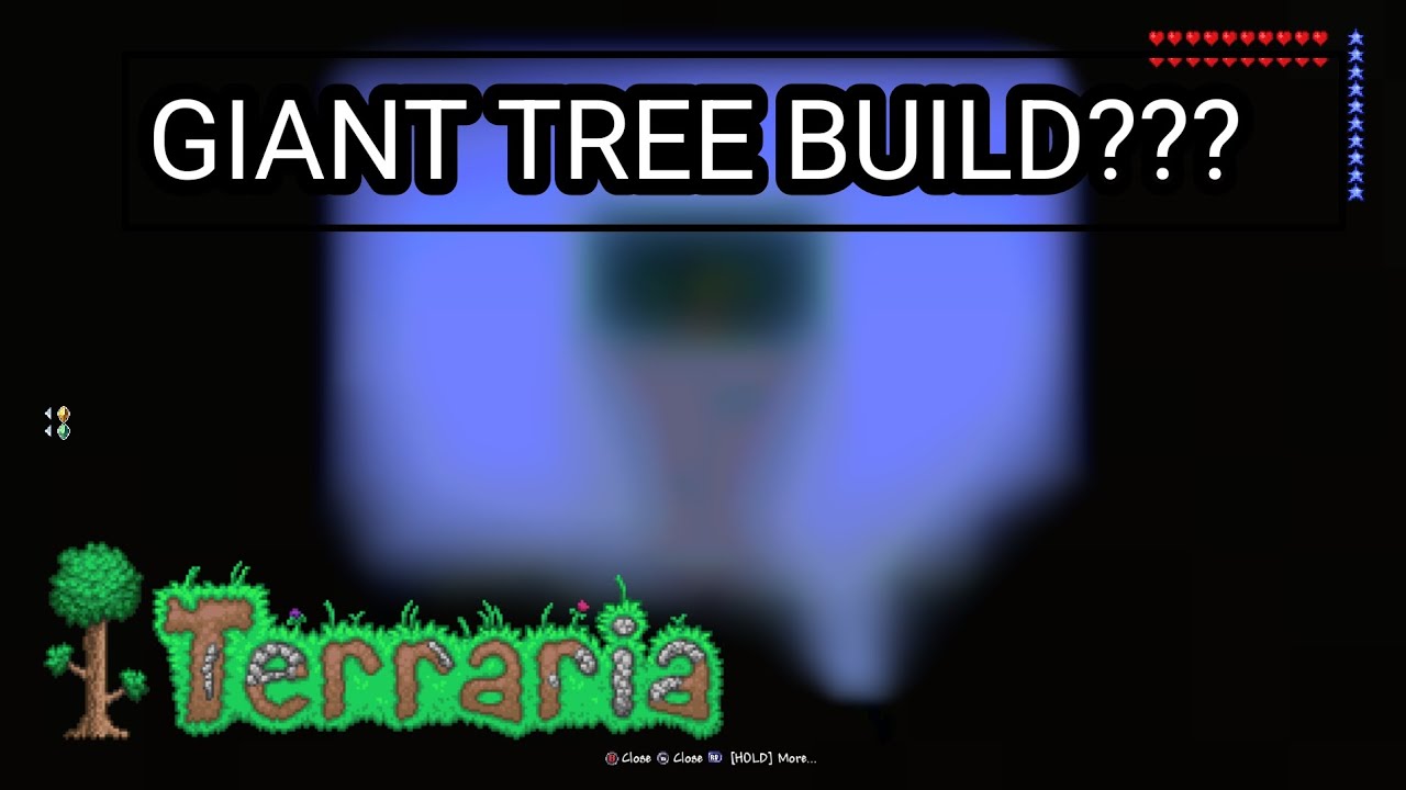 Terraria Let's Play #3: Treehouse build