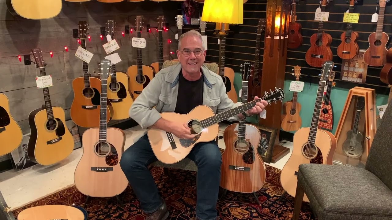 Larrivée guitars at Willie's