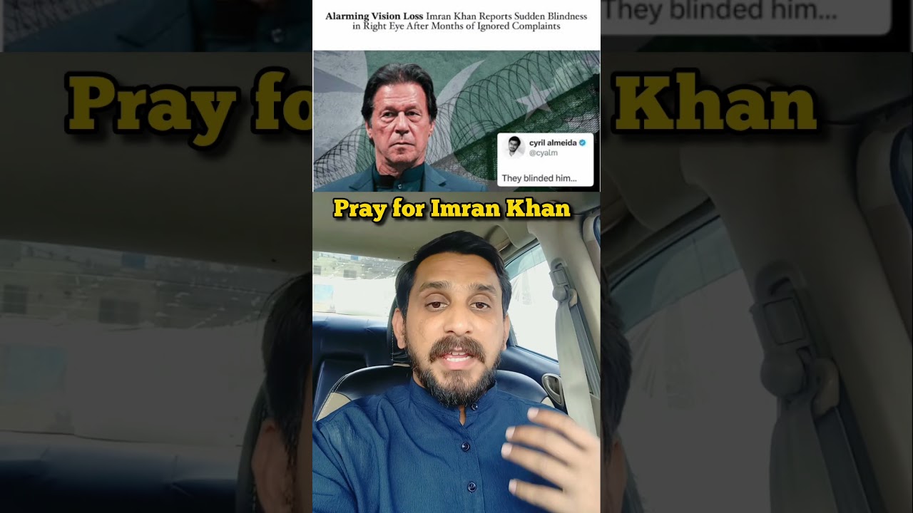 Imran khan eye sight news | Pray for Chairman PTI imran khan #imrankhan #imrankhaneye #PTI #news