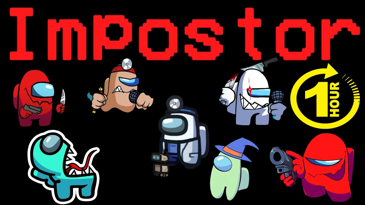 1 Hour of Among Us Impostor Gameplay #30 - No Commentary [4K60FPS]