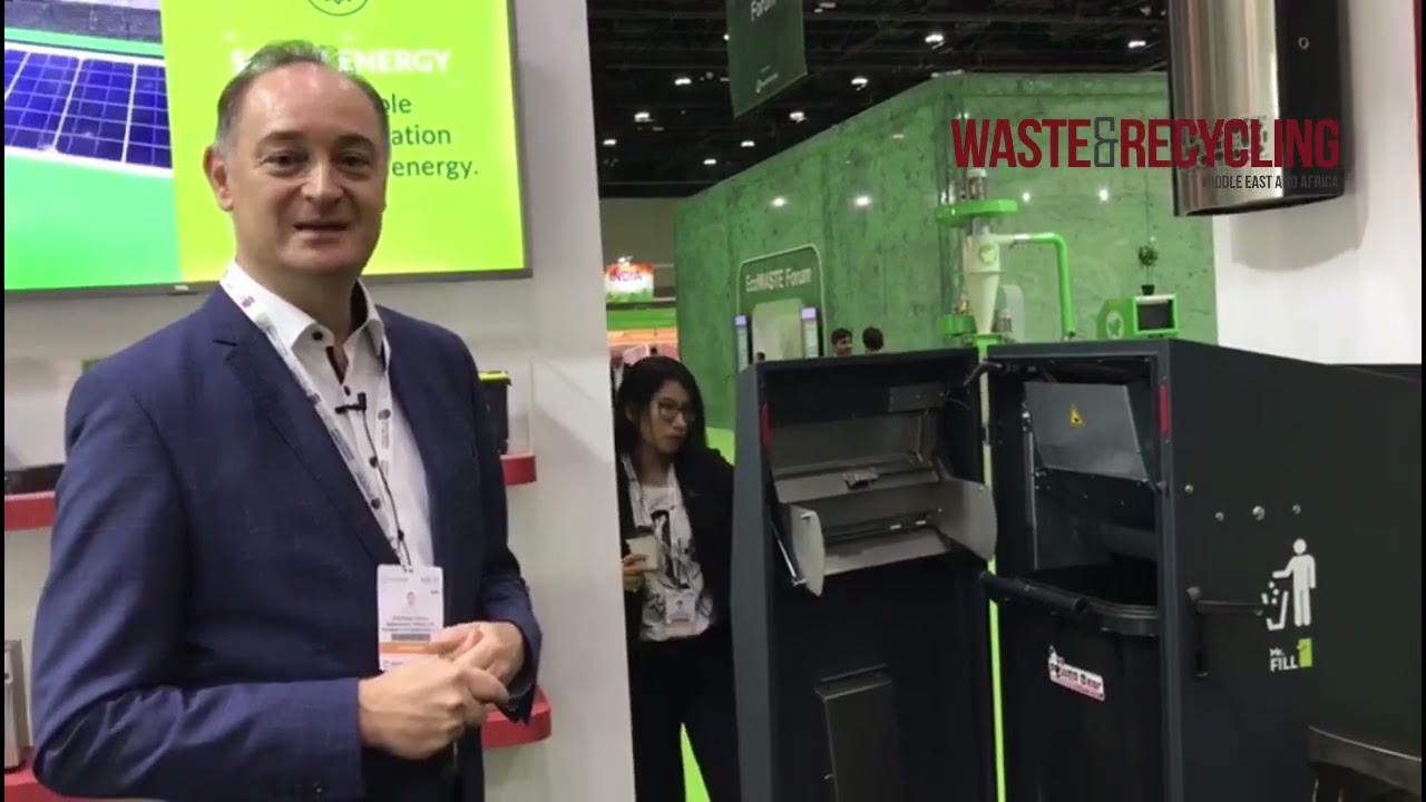 Interview with our Managing Director, Mr  Stephan Czech for the innovative Mr Fill Smart Waste Bin