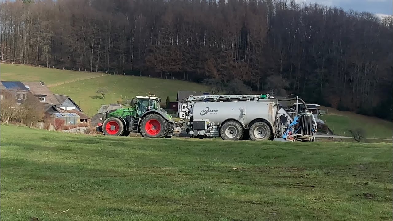 Gülle fahren 2021 | Fendt 1050 und Kumm Güllefass am Güllefahren | Agrar Video