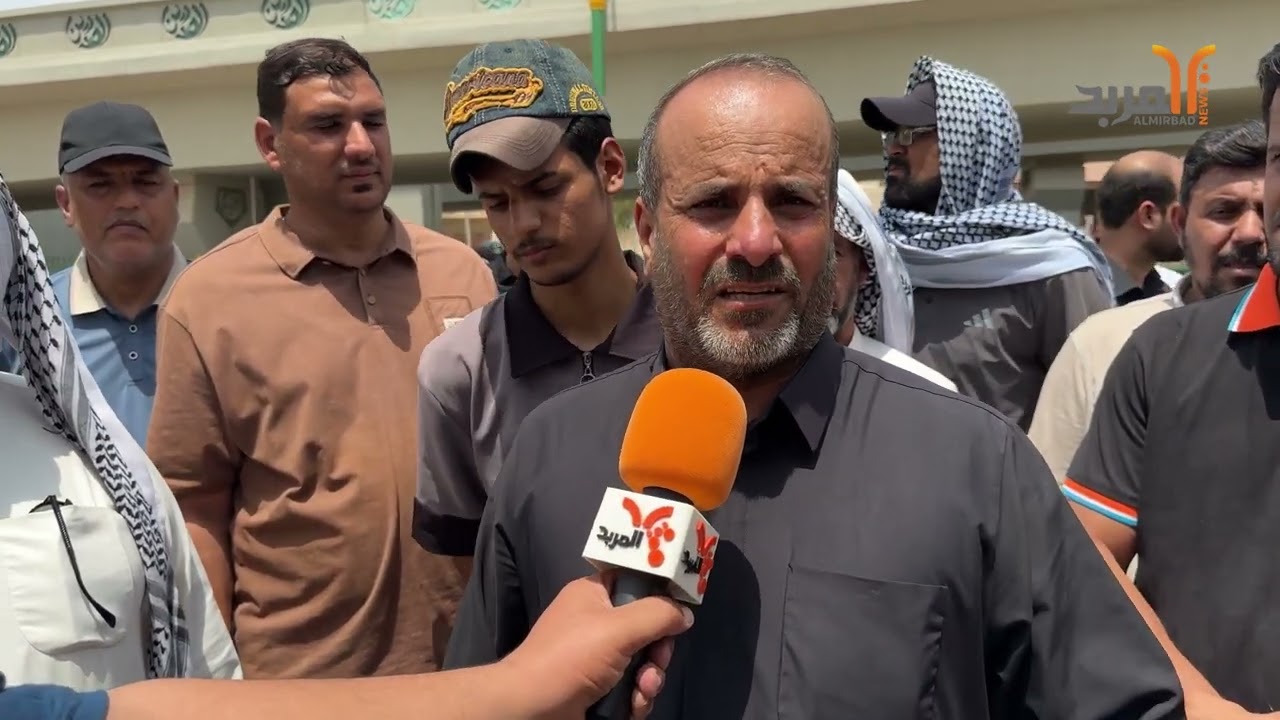 وقفة في المثنى للمطالبة بحسم ملف قطع الأراضي وفق المادة 25