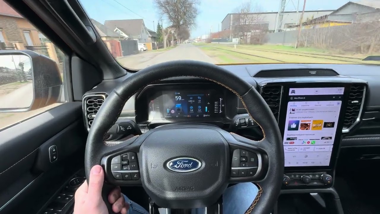 2024 Ford Ranger Wildtrak 2.0 Biturbo POV Test Drive