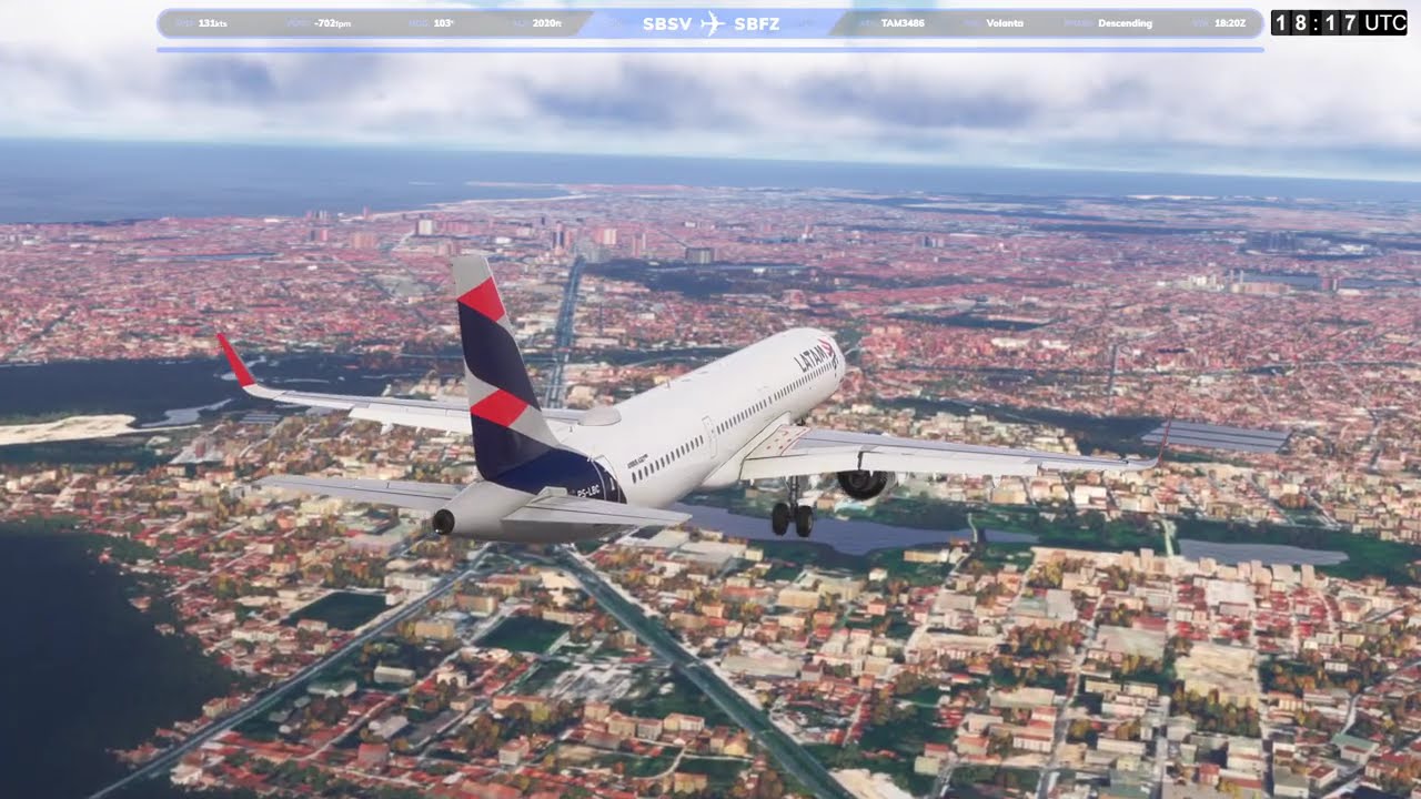 Flight JJ3486 | Salvador | Fortaleza
