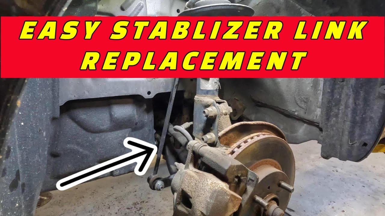 CUSTOMER STATES SUSPENSION IS NOISY! HOW TO REPLACE YOUR TOYOTA YARIS STABILIZER LINKS
