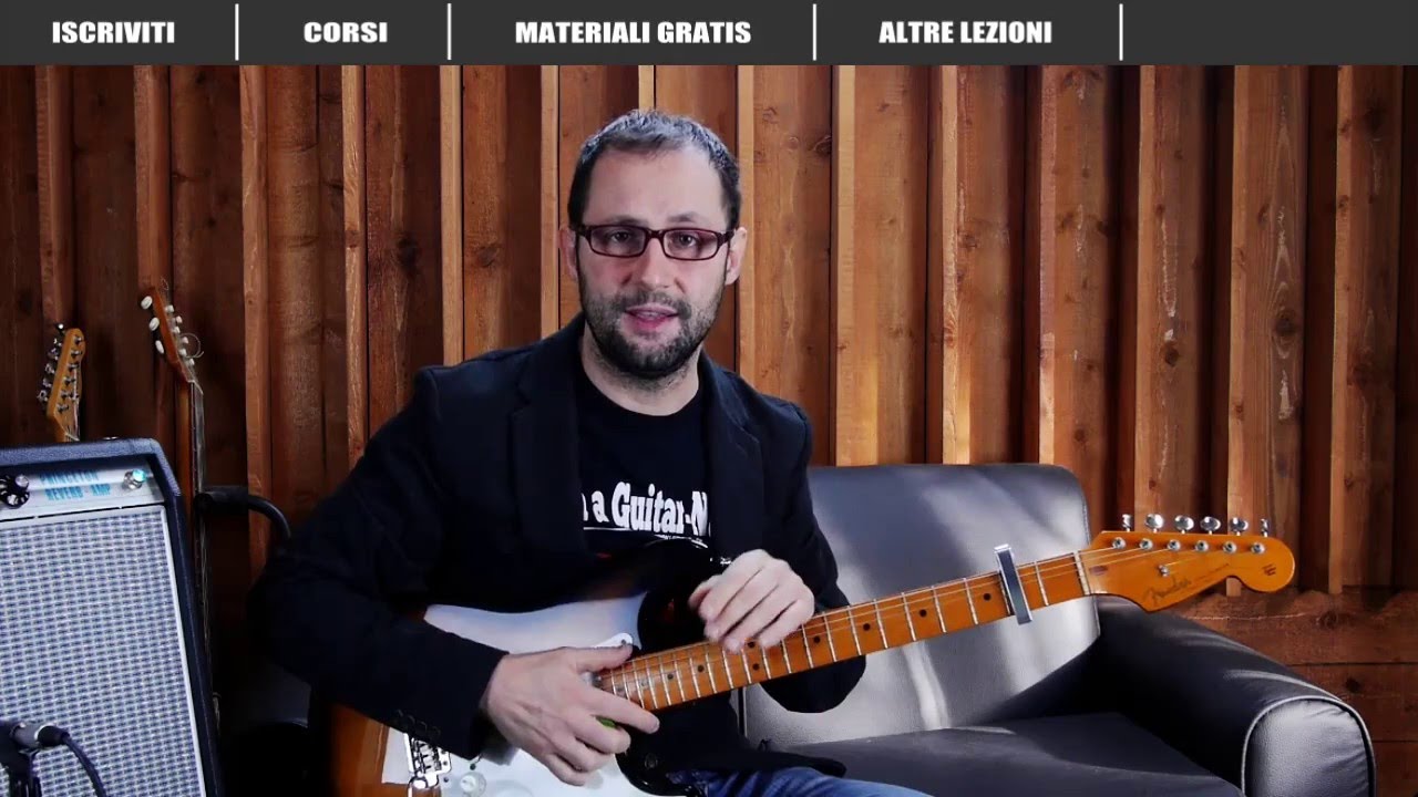 COME SUONARE "GLI ANGELI" DI VASCO ROSSI - LEZIONE CHITARRA - TUTORIAL